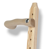 Schröckenfux Wooden snath 150cm with Stone Pointed scythe blade 65 cm P631850+P158765 (1379+1469)