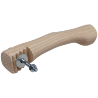 Schröckenfux handles end + middle for wooden snath, right version