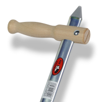 Faux pliante FUX SCHRÖCKENFUX, snath en acier de 150 cm, y compris lame de faux GOLDMARKE de 65 cm avec pointe en pierre A6365+P092365