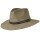 Naturstroh Hut für Herren mit Lederband und breiter Krempe