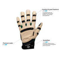 Gardening Gloves / Men L - Large, by BIONIC