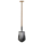 Baack spade, Kieler spade 10231 with T-handle and welded-on footplate