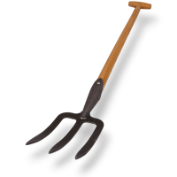 Krumpholz Perennial Fork 1380 with Ash T-Handle
