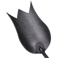 Krumpholz Kronen-Pflanzenkelle mit Spitzenschneide für schwere Böden (geschmiedete Ausführung) und Eschengriff