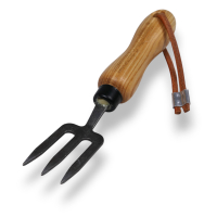 Krumpholz Bonsai-Gabel, 3 Zinken mit Eschengriff