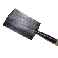 Baack Spaten, Holsteiner Rüffel "schmiedeschwarz" 30186 mit D-Griff und angeschweißten Tritt