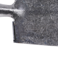 Baack Spaten, Holsteiner Rüffel "schmiedeschwarz" 30186 mit D-Griff und angeschweißten Tritt