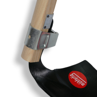 Ensemble des faux FUX SCHRÖCKENFUX, manche de faux en bois 150/160 cm avec lame de faux HAHN et point en pierre 60/65 cm