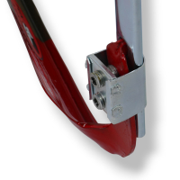 FUX SCHRÖCKENFUX Snath en acier 150 cm avec lame de faux en herbe Fux 60/70 cm